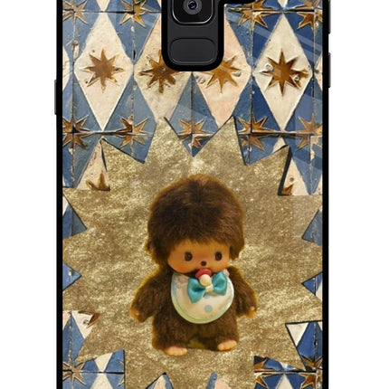 Woodooo Samsung J8 Glass Case Back Cover by Casekaro