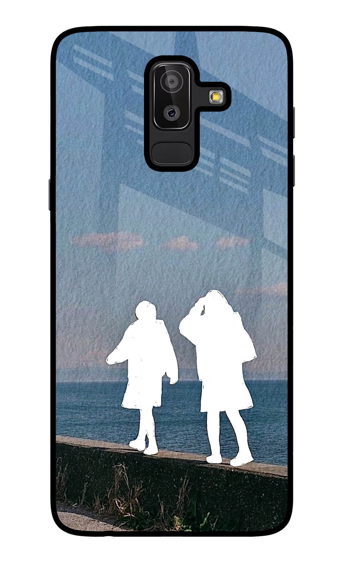 Coastal Dream Samsung J8 Glass Case