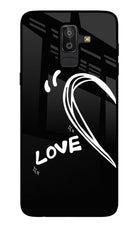 Love Line Samsung J8 Glass Case