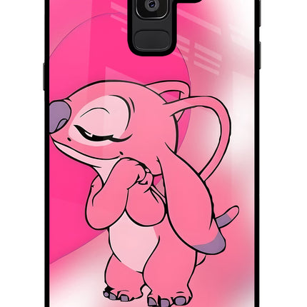 Angel Hug Samsung J8 Glass Case