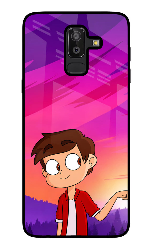 Marco Sunset Samsung J8 Glass Case