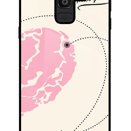 Miss Orbit Samsung J8 Glass Case
