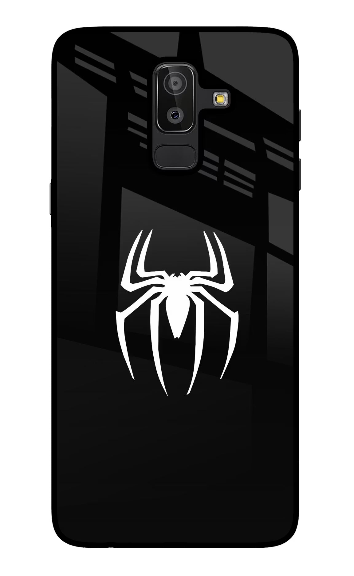 Miles Symbol Samsung J8 Glass Case