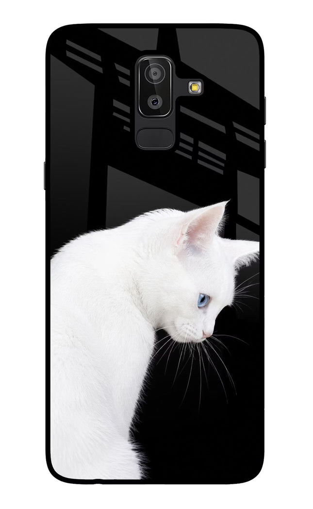 Snow Gaze Samsung J8 Glass Case