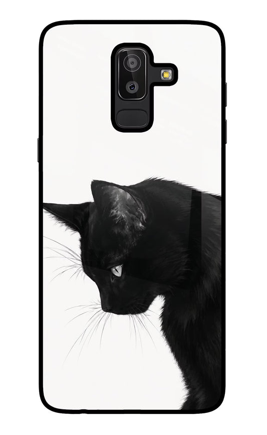 Shadow Gaze Samsung J8 Glass Case