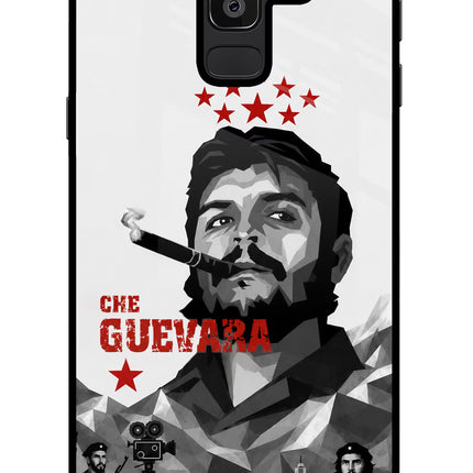 Che Guevara Iconic Samsung J8 Glass Case