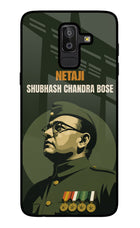Netaji Legacy Samsung J8 Glass Case