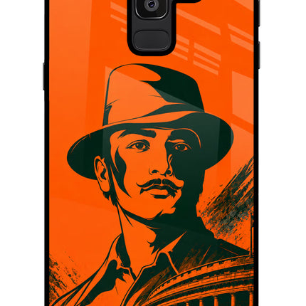 Bhagat Singh Legacy Samsung J8 Glass Case