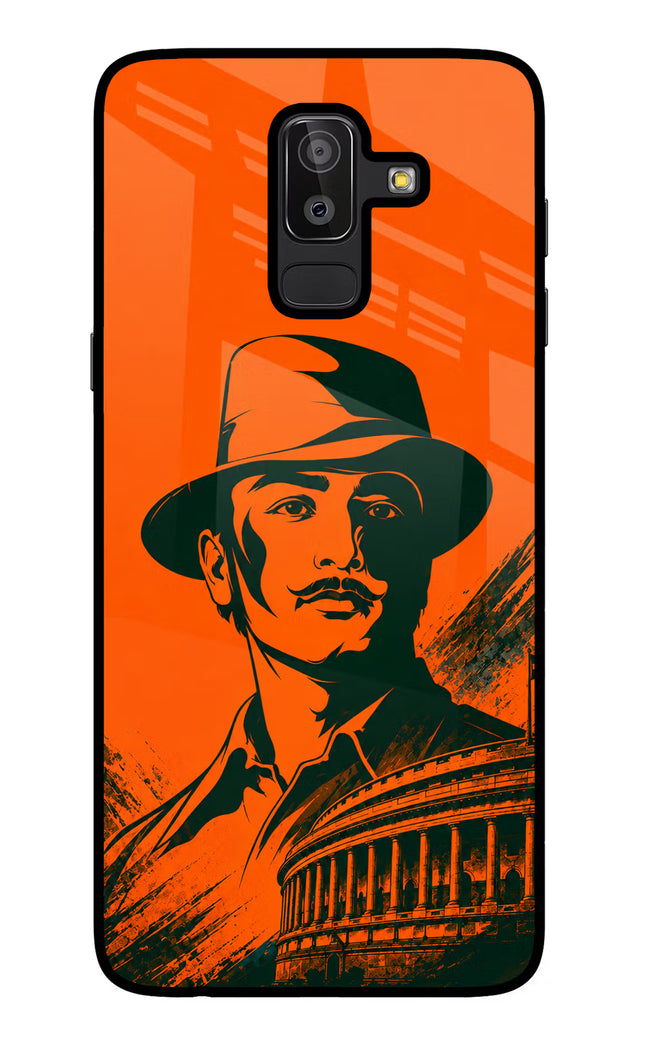 Bhagat Singh Legacy Samsung J8 Glass Case