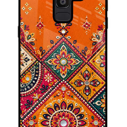 Kutch Glow Samsung J8 Glass Case