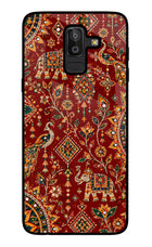 Laal Riwaaz Samsung J8 Glass Case