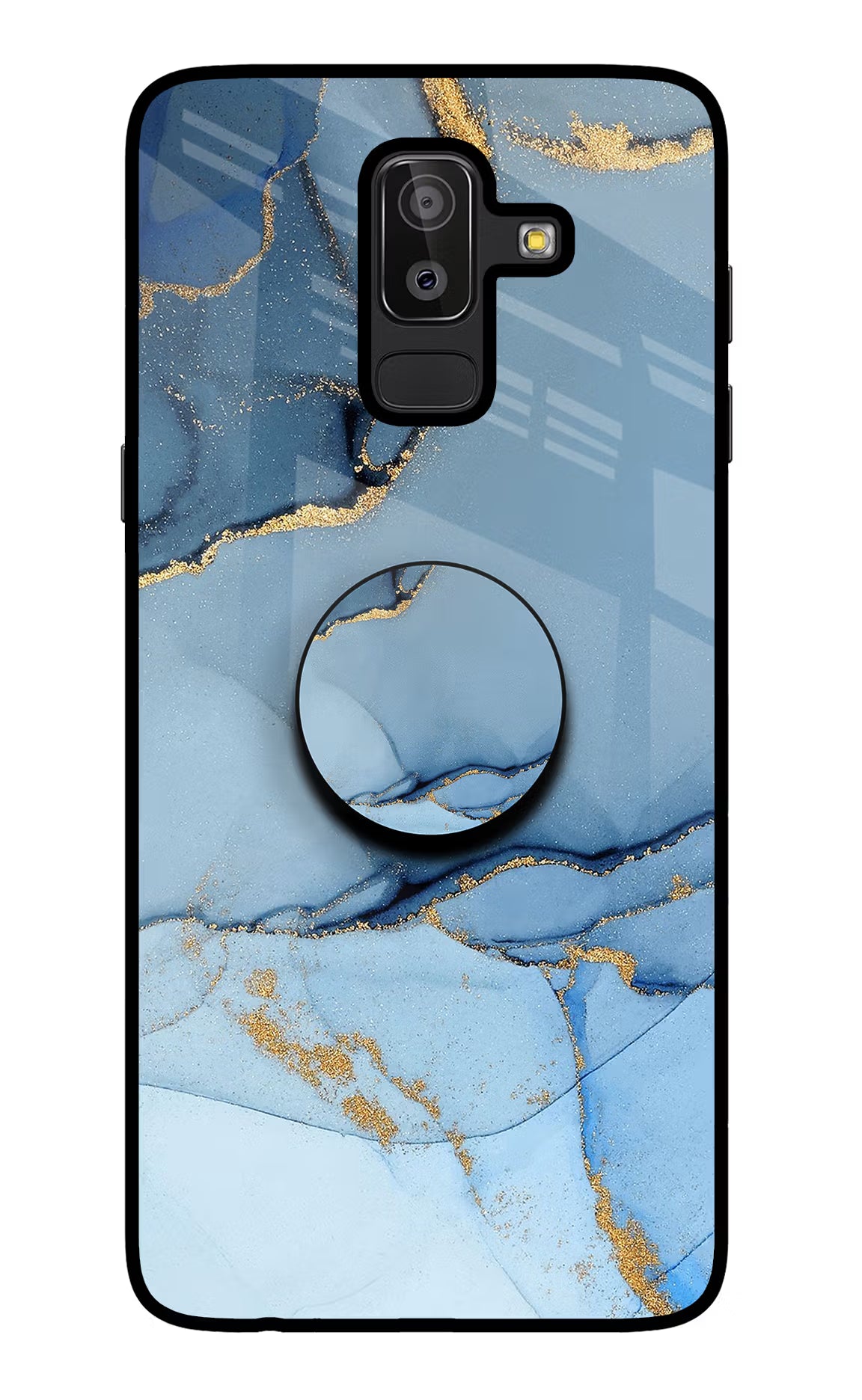 Blue Marble Samsung J8 Pop Case by Casekaro