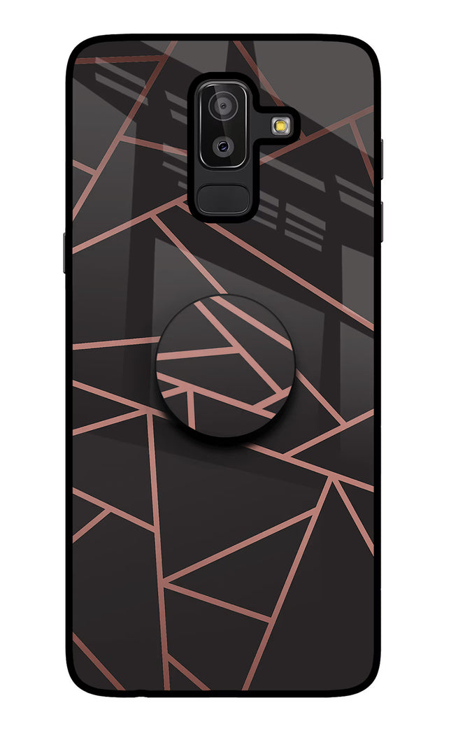 Geometric Pattern Samsung J8 Pop Case by Casekaro