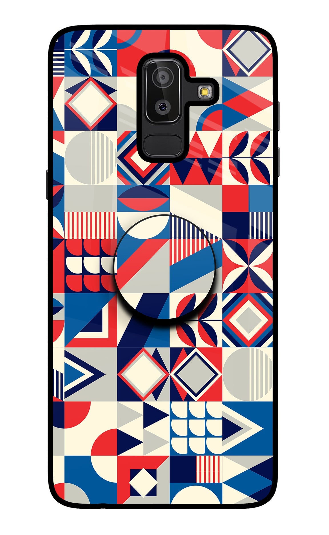 Colorful Pattern Samsung J8 Pop Case