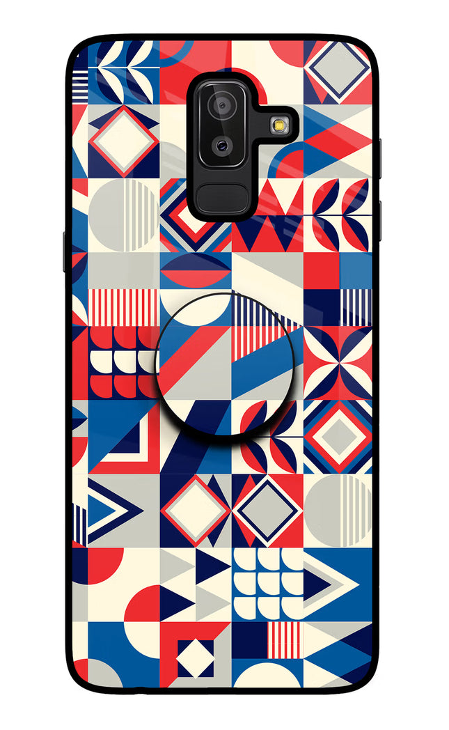 Colorful Pattern Samsung J8 Pop Case by Casekaro