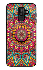 Mandala Samsung J8 Glass Case