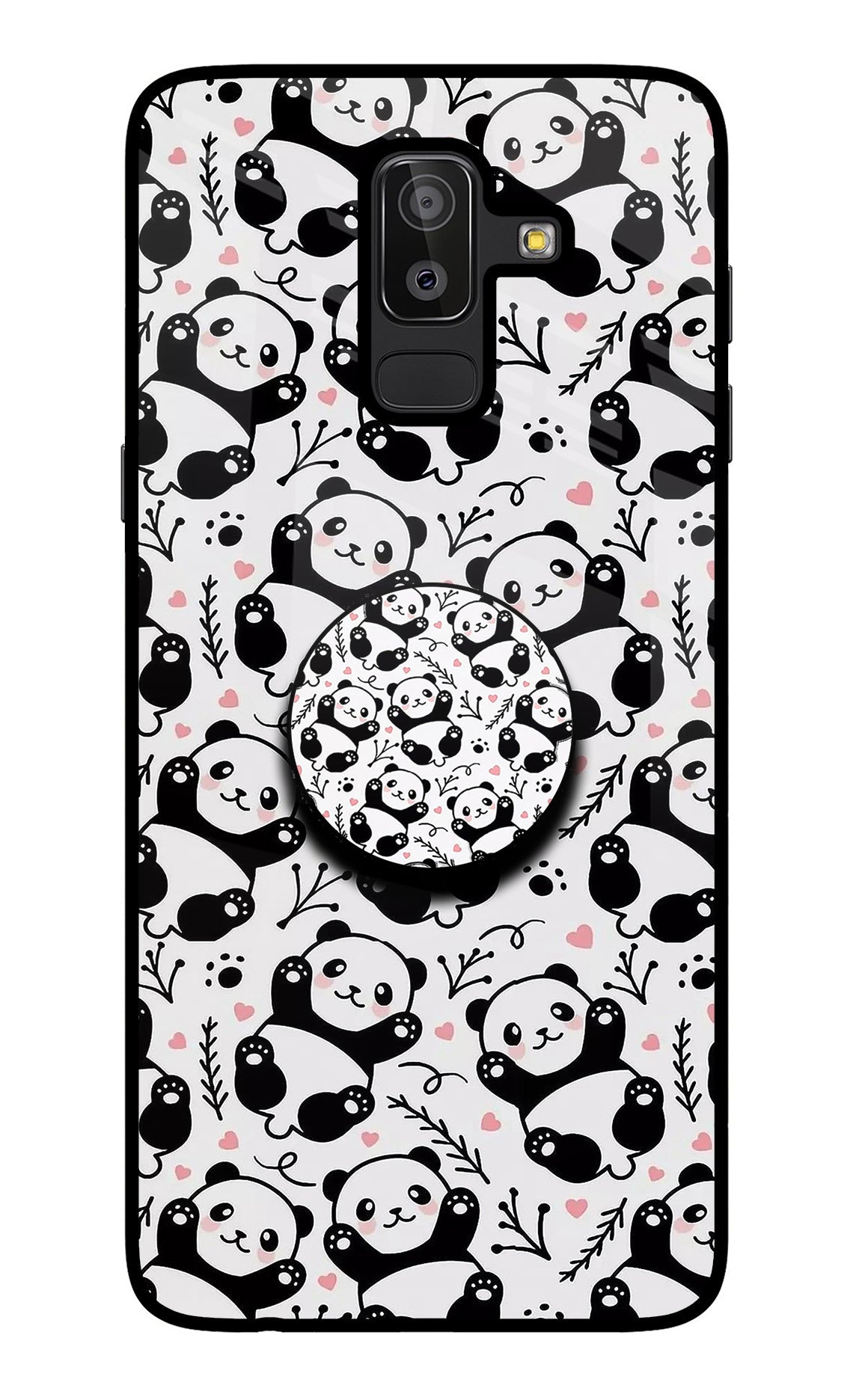 Cute Panda Samsung J8 Pop Case