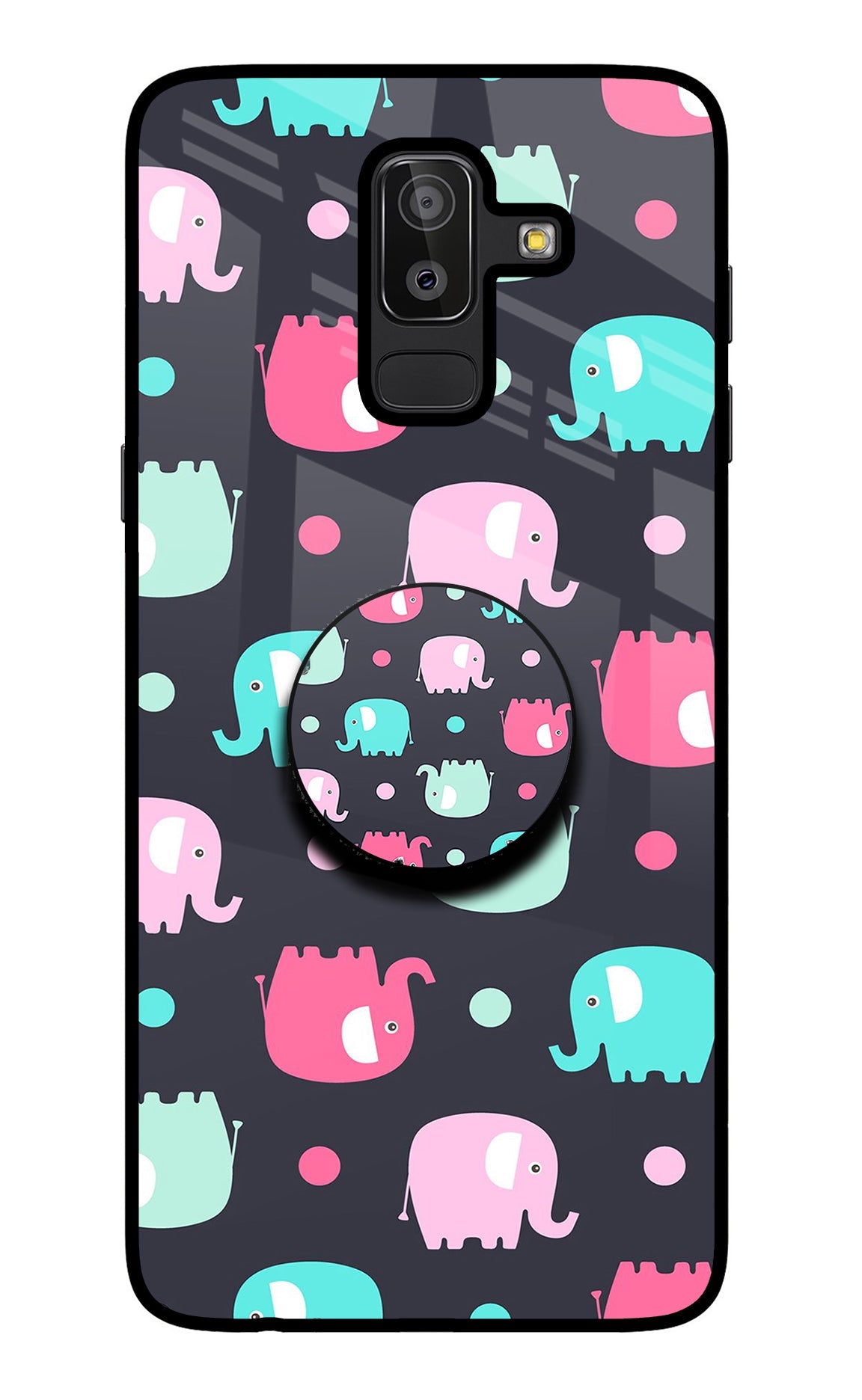 Baby Elephants Samsung J8 Pop Case