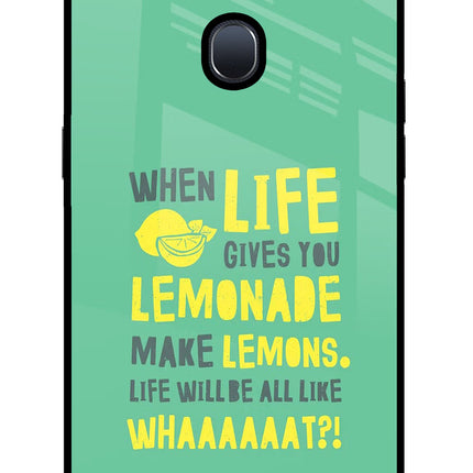 Quote Oppo F9/F9 Pro Glass Case Back Cover by Casekaro
