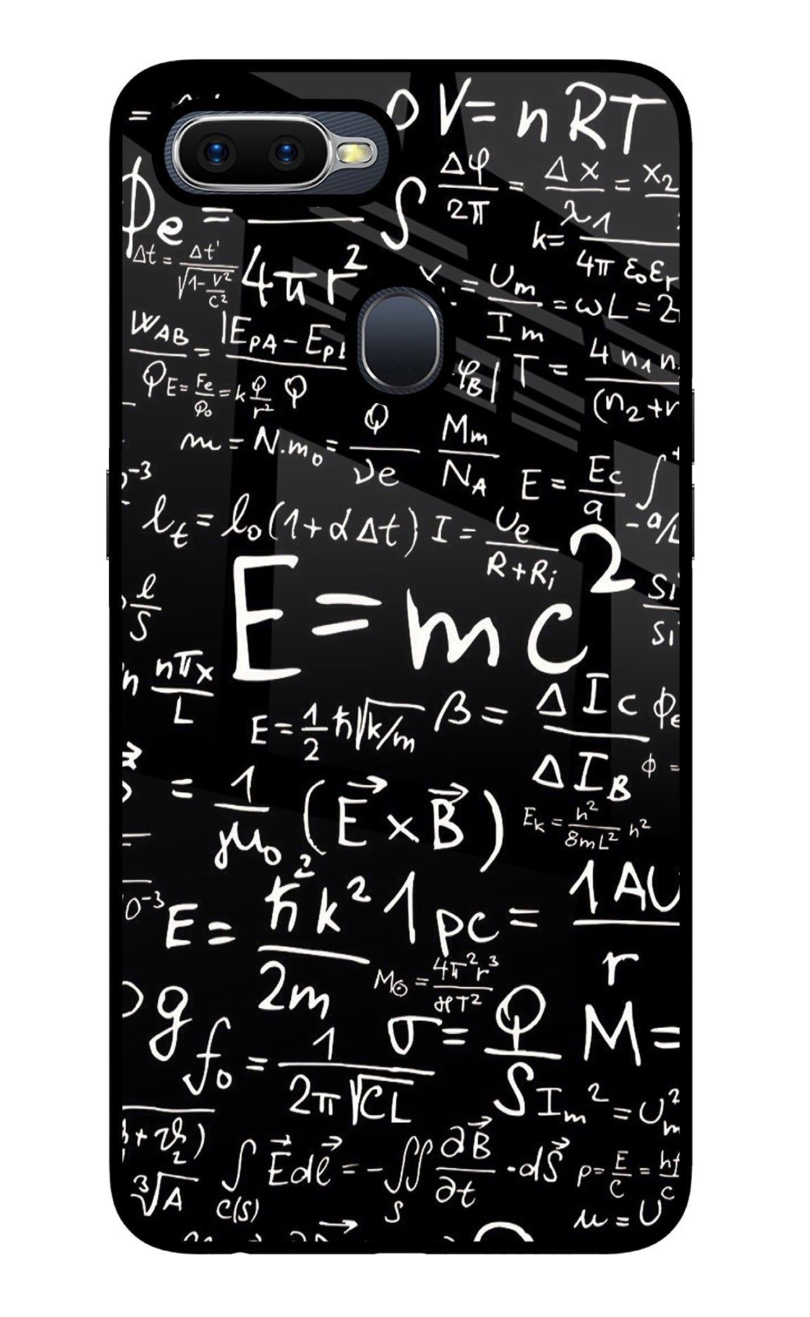 Physics Formula Oppo F9/F9 Pro Back Cover