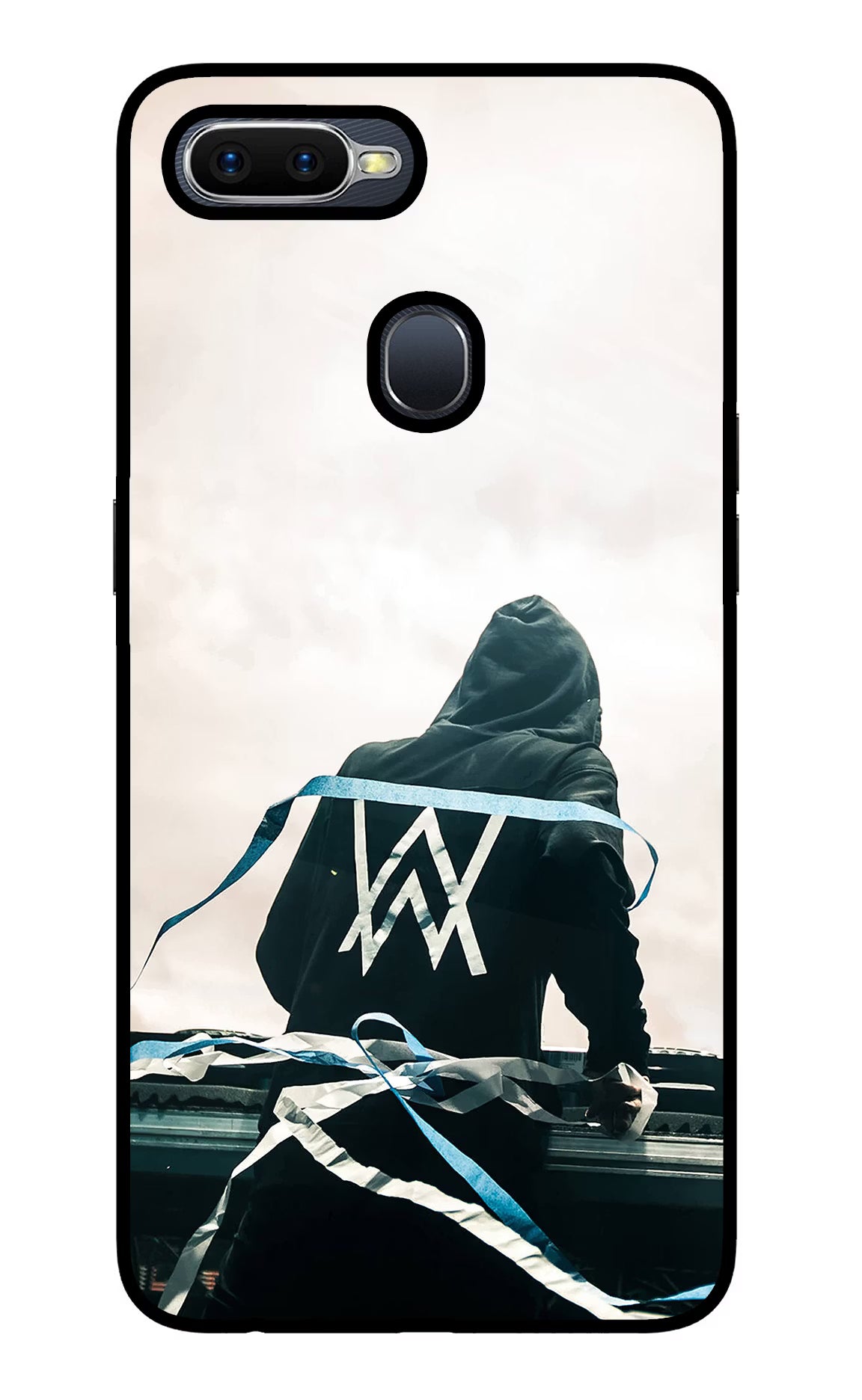 Alan Walker Oppo F9/F9 Pro Glass Case Back Cover by Casekaro