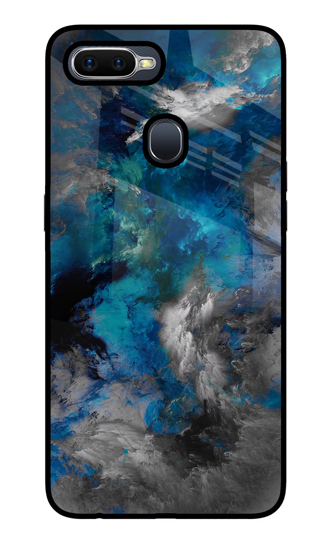 Artwork Oppo F9/F9 Pro Glass Case Back Cover by Casekaro