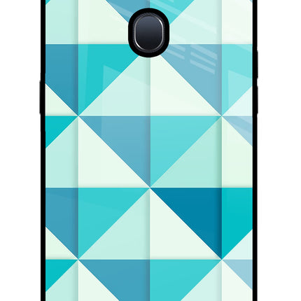 Abstract Oppo F9/F9 Pro Glass Case Back Cover by Casekaro