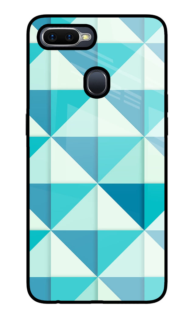 Abstract Oppo F9/F9 Pro Glass Case Back Cover by Casekaro