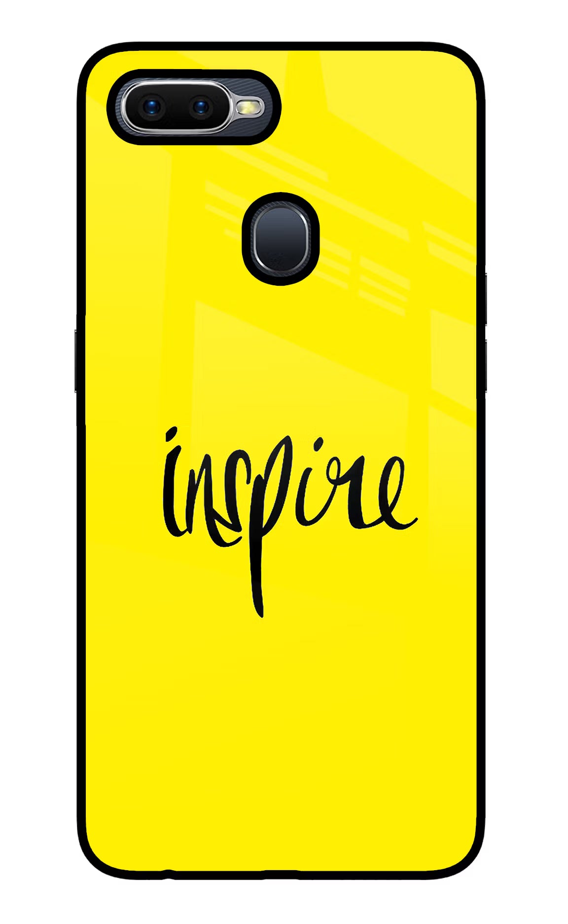 Inspire Oppo F9/F9 Pro Glass Case Back Cover by Casekaro