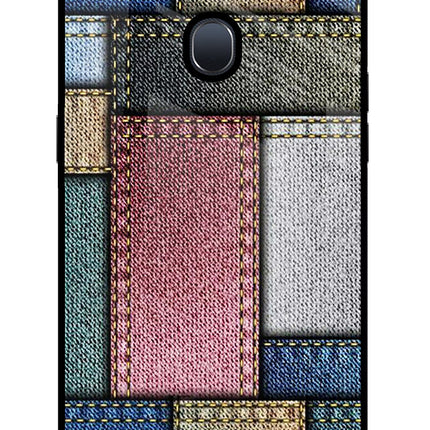 Multicolor Jeans Oppo F9/F9 Pro Glass Case Back Cover by Casekaro