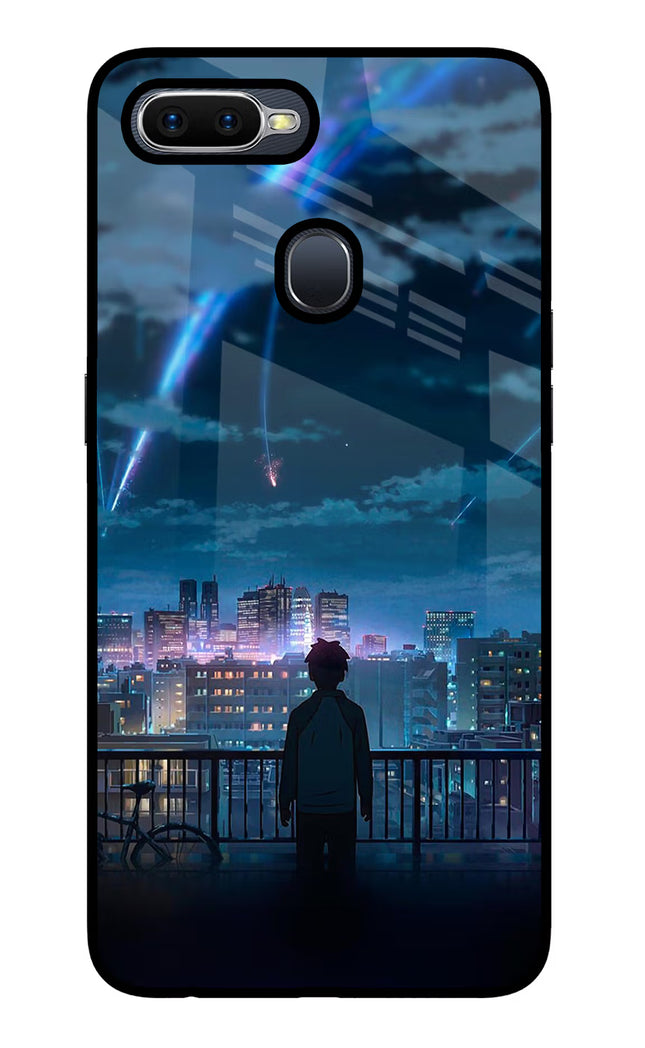 Anime Oppo F9/F9 Pro Glass Case Back Cover by Casekaro