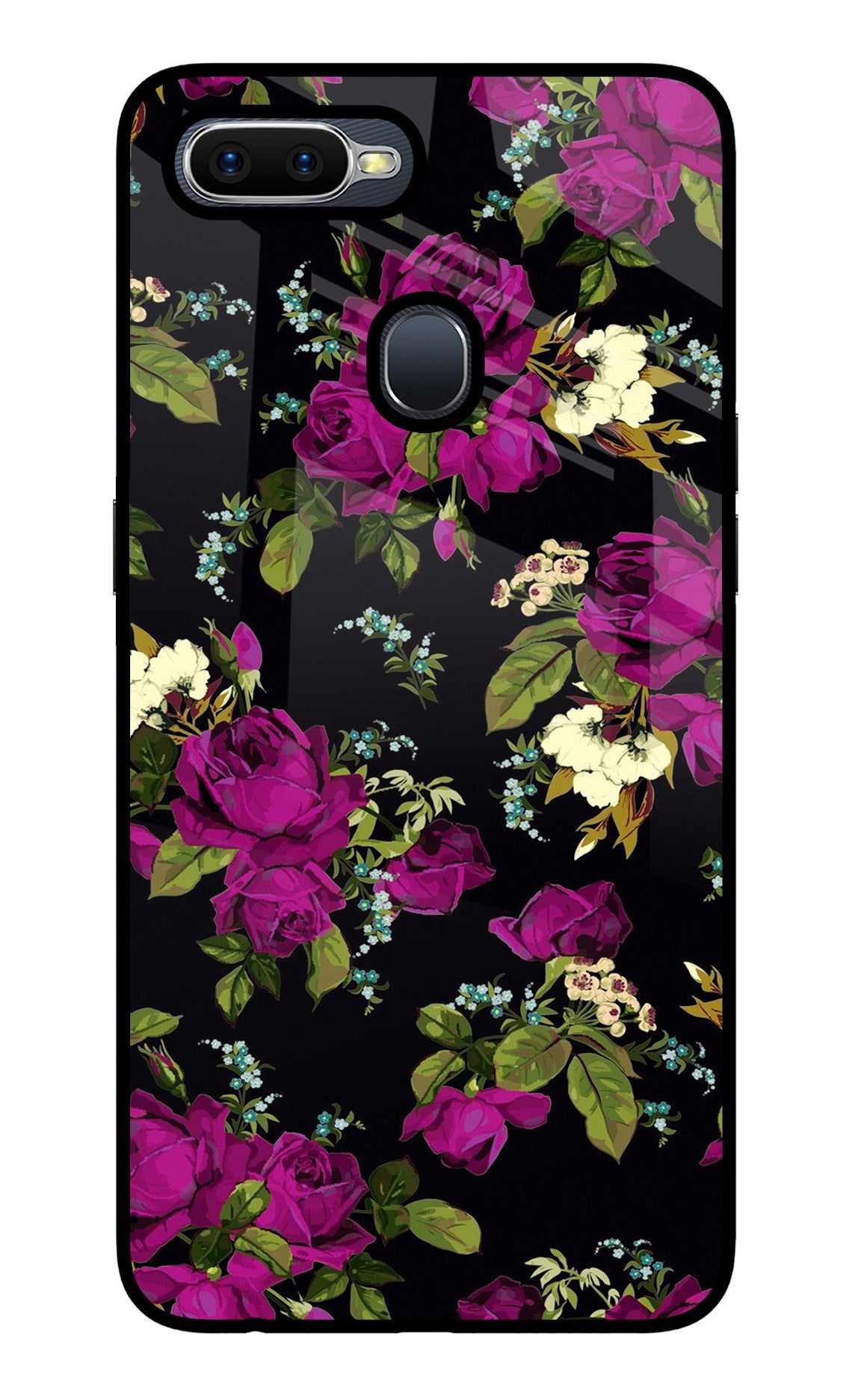 Flowers Oppo F9/F9 Pro Back Cover