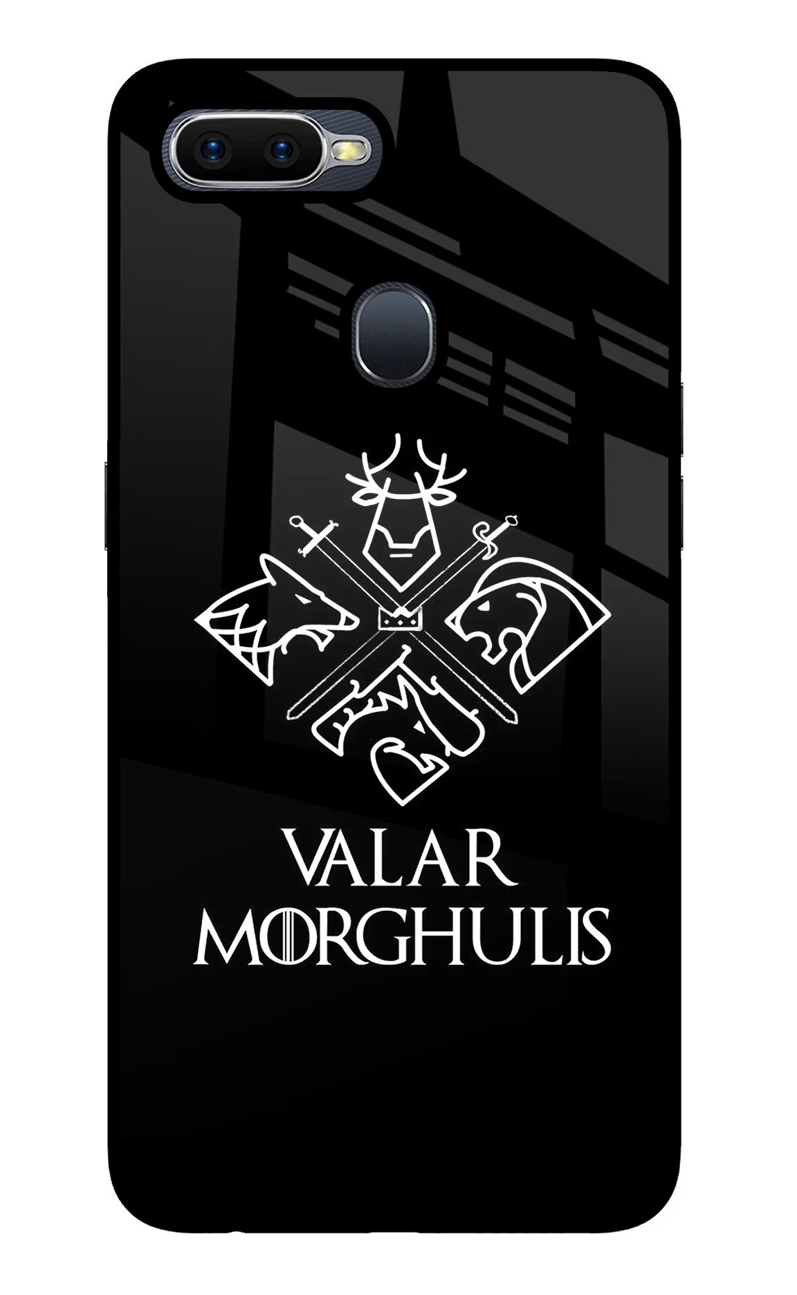 Valar Morghulis | Game Of Thrones Oppo F9/F9 Pro Glass Case
