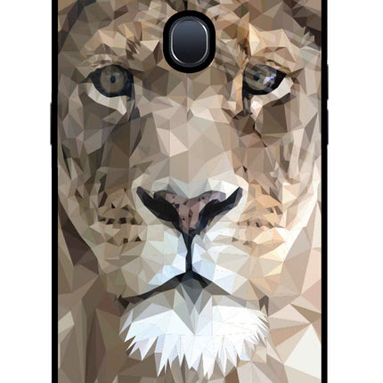 Lion Art Oppo F9/F9 Pro Glass Case Back Cover by Casekaro
