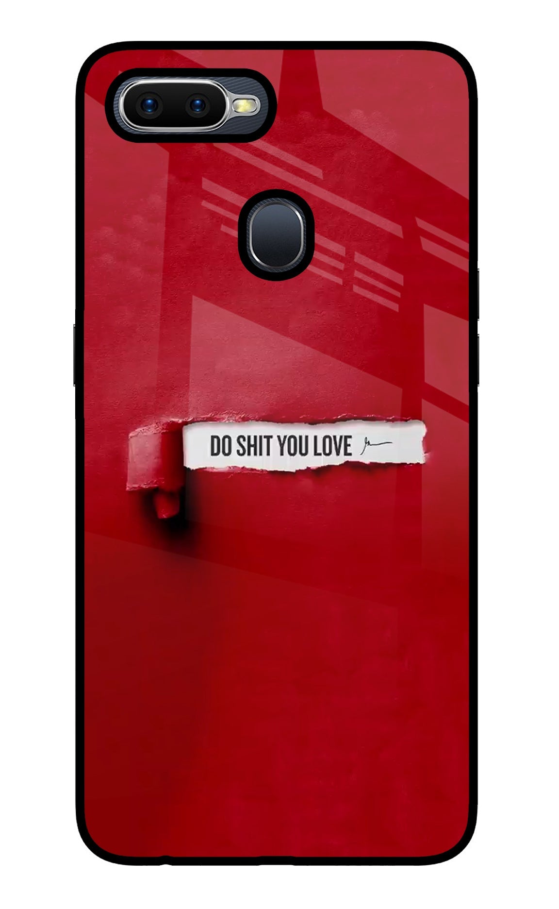 Do Shit You Love Oppo F9/F9 Pro Back Cover