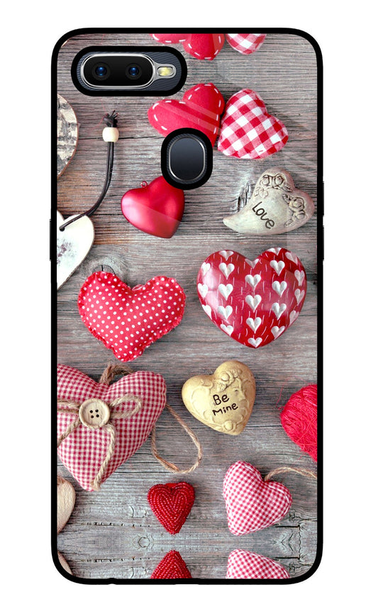 Love Wallpaper Oppo F9/F9 Pro Glass Case