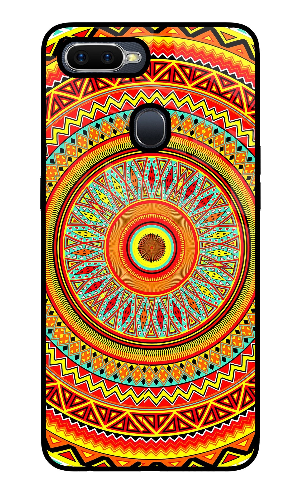 Mandala Pattern Oppo F9/F9 Pro Back Cover