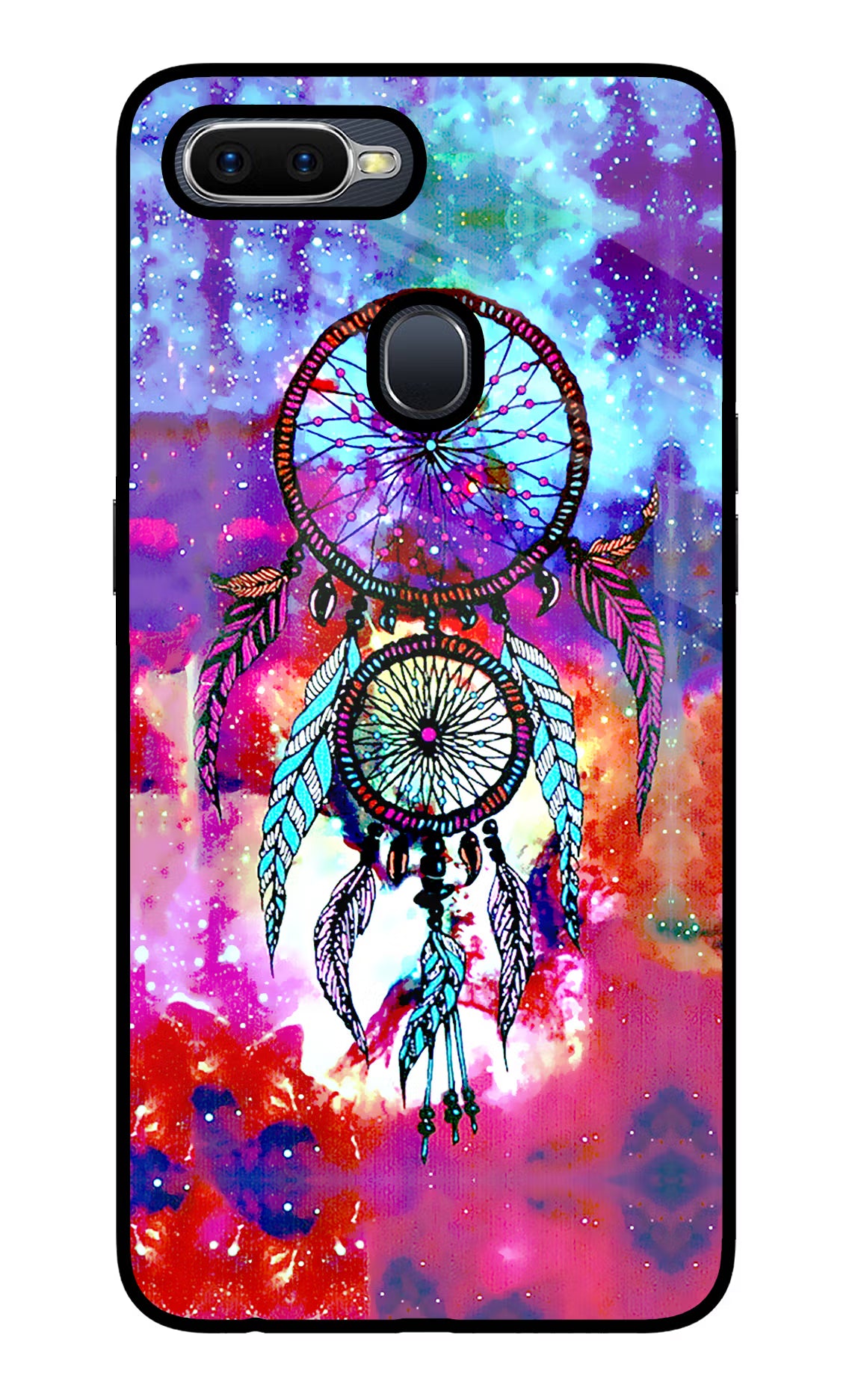 Dream Catcher Abstract Oppo F9/F9 Pro Glass Case Back Cover by Casekaro