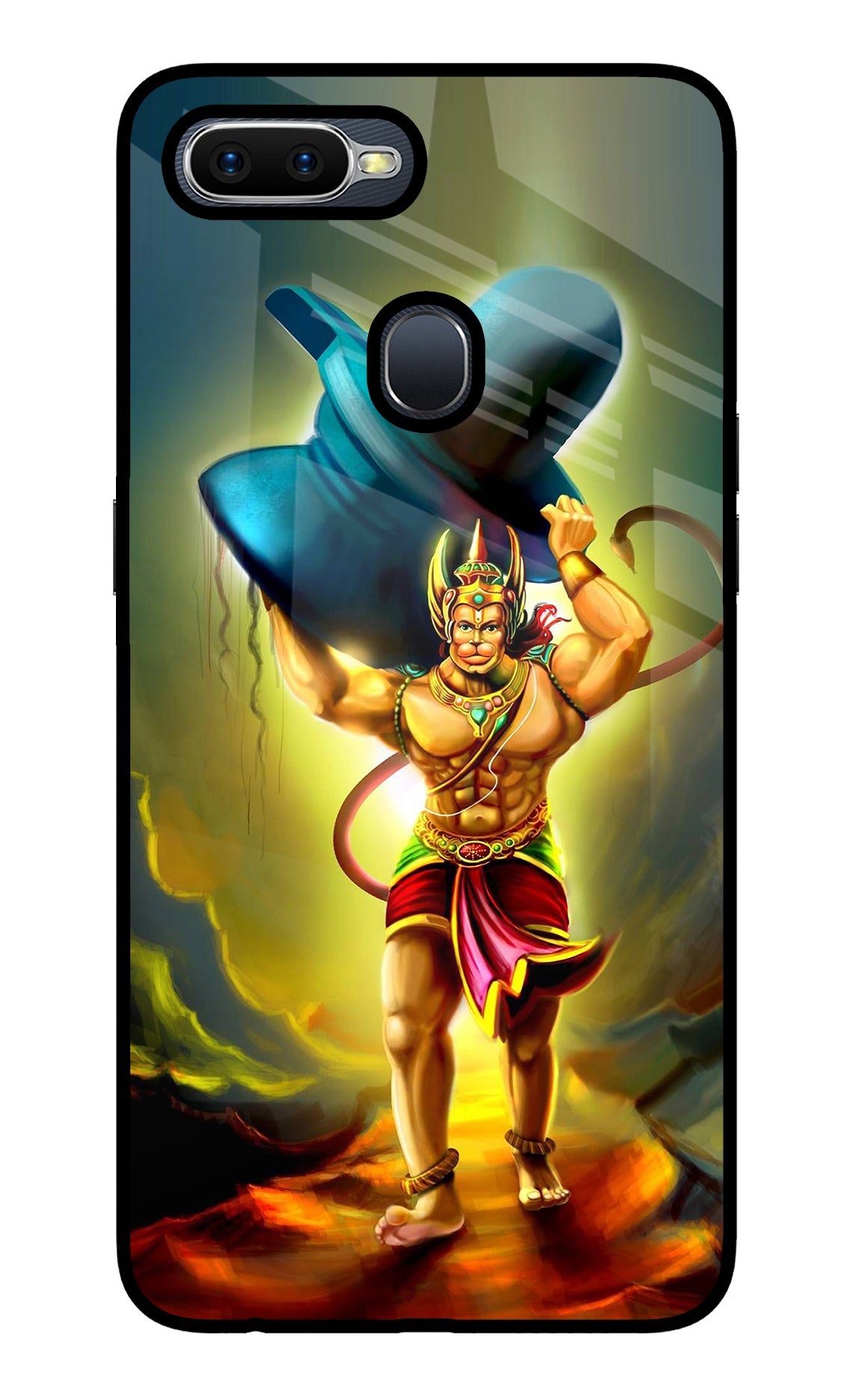 Lord Hanuman Oppo F9/F9 Pro Back Cover