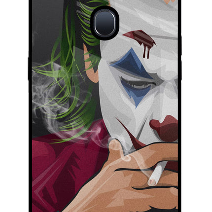 Joker Smoking Oppo F9/F9 Pro Glass Case Back Cover by Casekaro