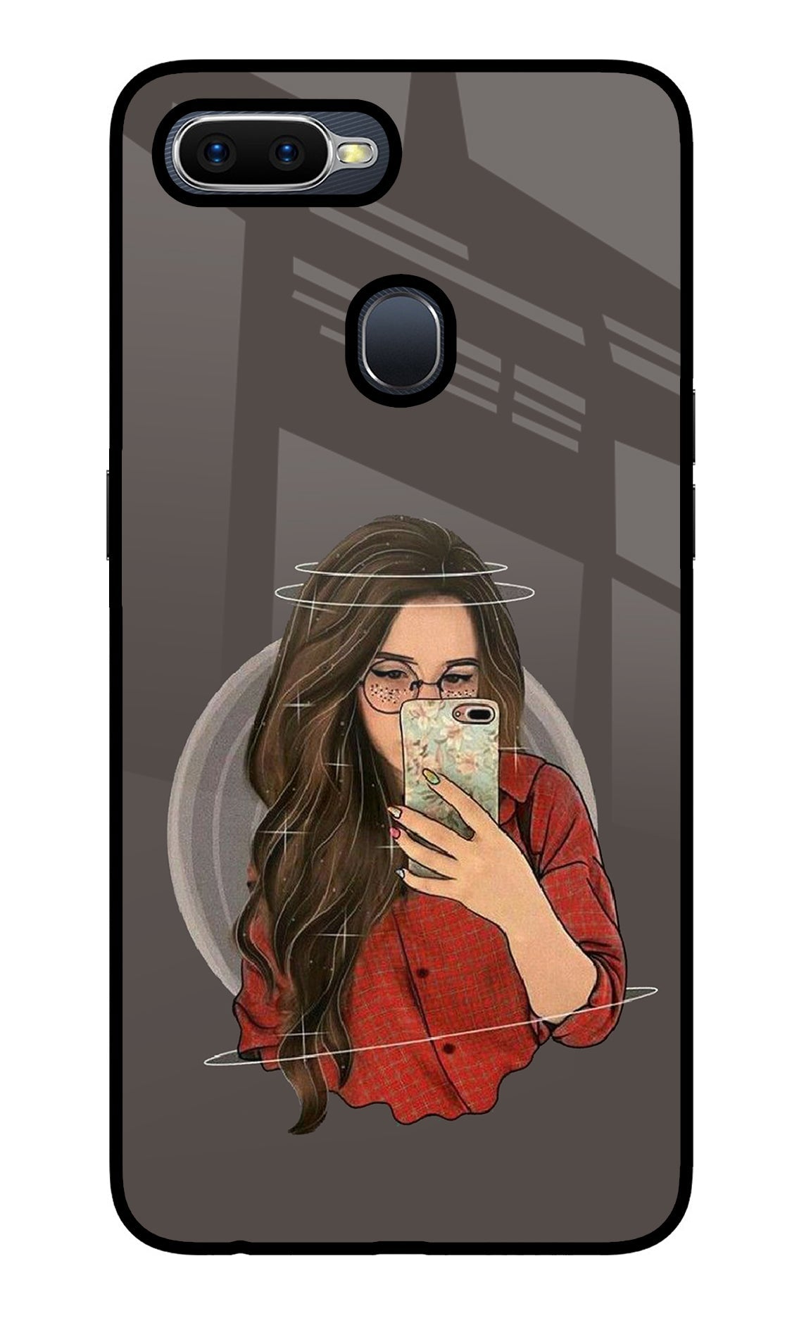 Selfie Queen Oppo F9/F9 Pro Back Cover