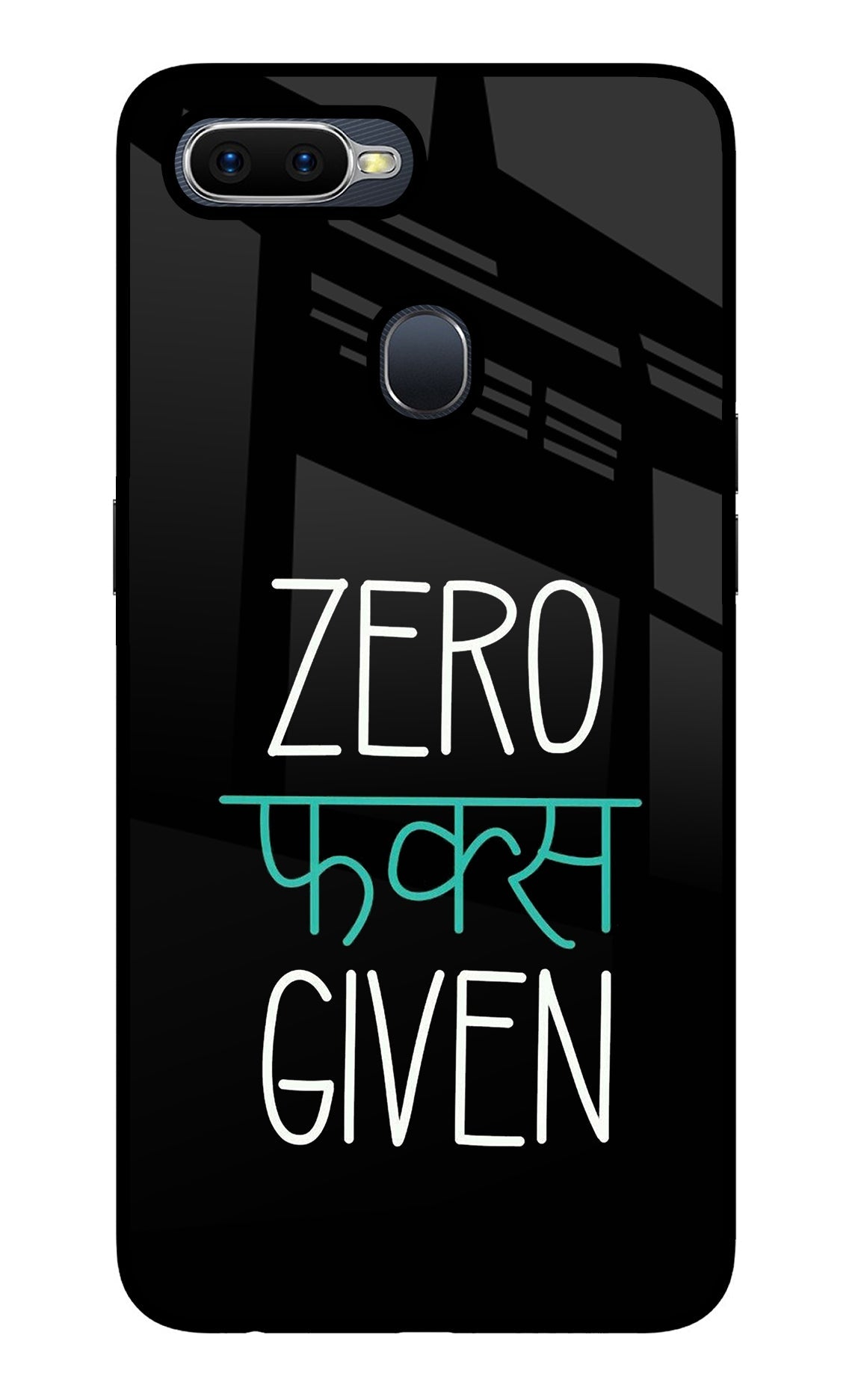 Zero Fucks Given Oppo F9/F9 Pro Back Cover