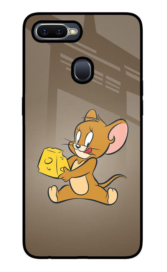 Jerry Oppo F9/F9 Pro Glass Case Back Cover by Casekaro