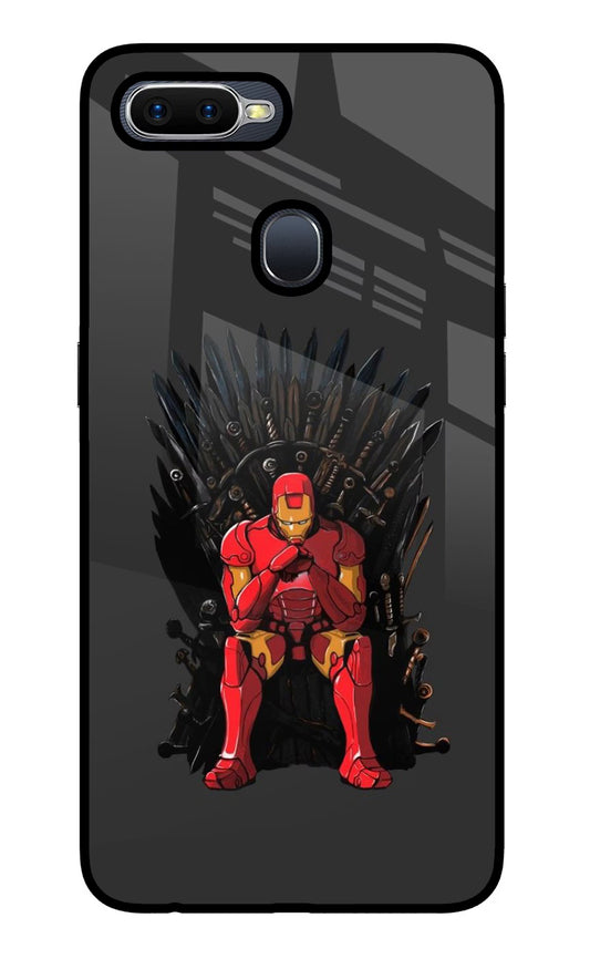 Ironman Throne Oppo F9/F9 Pro Glass Case