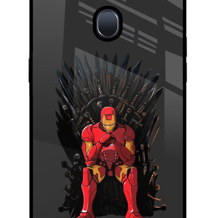 Ironman Throne Oppo F9/F9 Pro Glass Case Back Cover by Casekaro