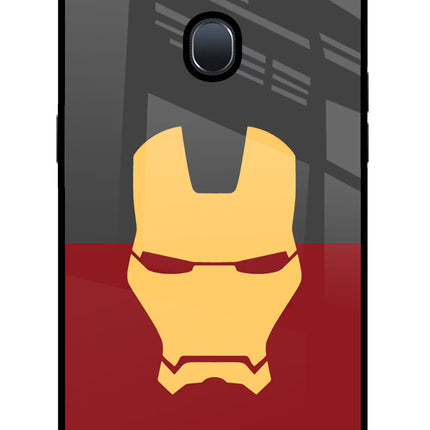 Ironman Oppo F9/F9 Pro Glass Case Back Cover by Casekaro