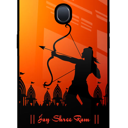 Lord Ram - 4 Oppo F9/F9 Pro Glass Case Back Cover by Casekaro