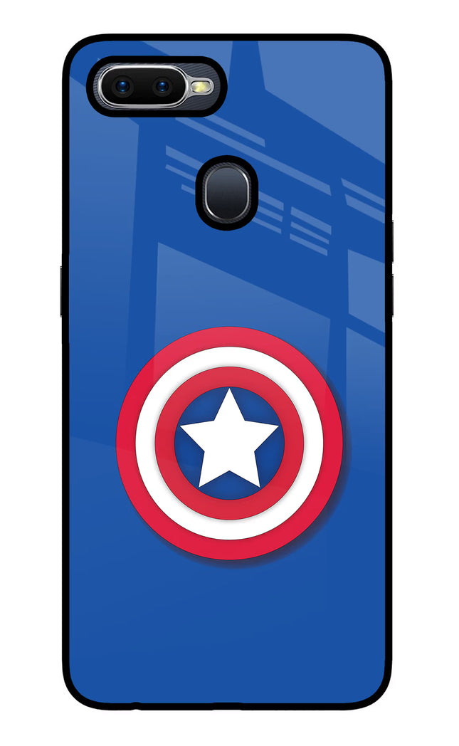 Shield Oppo F9/F9 Pro Glass Case Back Cover by Casekaro