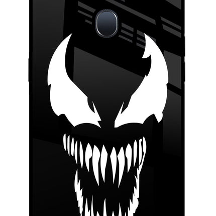 Venom Oppo F9/F9 Pro Glass Case Back Cover by Casekaro