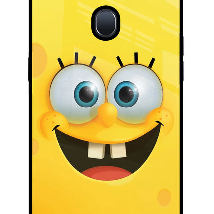 Sponge 1 Oppo F9/F9 Pro Glass Case Back Cover by Casekaro
